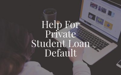Help For Private Student Loan Default