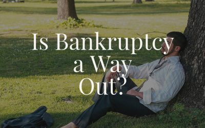 Is Bankruptcy a Way Out?