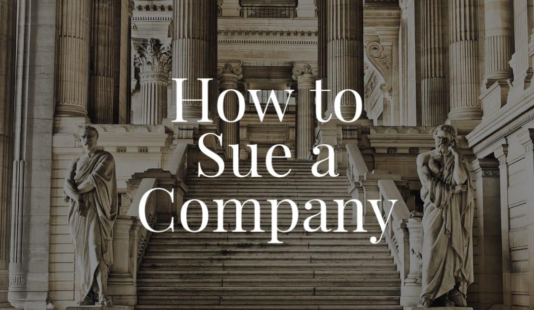 How To Sue A Company For Unpaid Wages